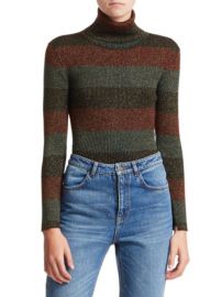 MARIEL STRIPE TURTLENECK SWEATER alc at Saks Fifth Avenue